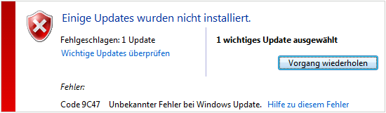 internet explorer 11 for windows 7 error code 9c47